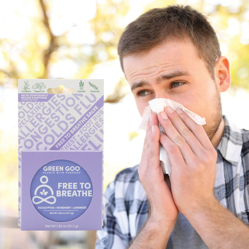 Free to Breathe helps with respiratory issues like coughing and congestion.