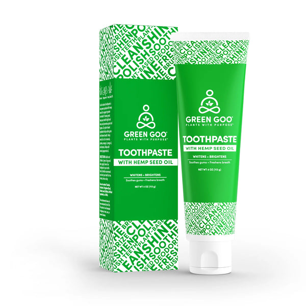 Toothpaste with Hemp Seed Oil